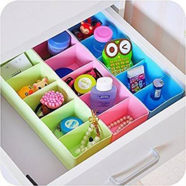 4-Piece Desktop Storage Organizer Box Set