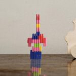 Bullet Blocks Intelligent Kids Creative Bullets Shaped Building (Approx 88 Pcs) - Neckline Detail by Nari Haat, India...