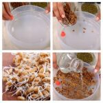 Plastic 4 Compartment Sprout Maker, White - Neckline Detail by Nari Haat, Indian ethnic wear, women clothing, designe...