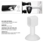 Self-Sucking Silicone Door Stopper (1 Pc / Mix Color) - Fabric Detail by Nari Haat, Indian ethnic wear, women clothin...