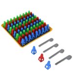 Plastic Color Crush Game Board Educational Puzzle Game for Kids and Adults  Gift - Closeup Embroidery by Nari Haat, I...