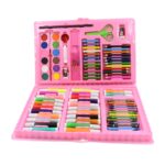 Art Set Kids Art Supplies Coloring Case Kit Painting & Drawing Sets (86 Pcs Set) - Sleeve Design by Nari Haat, Indian...