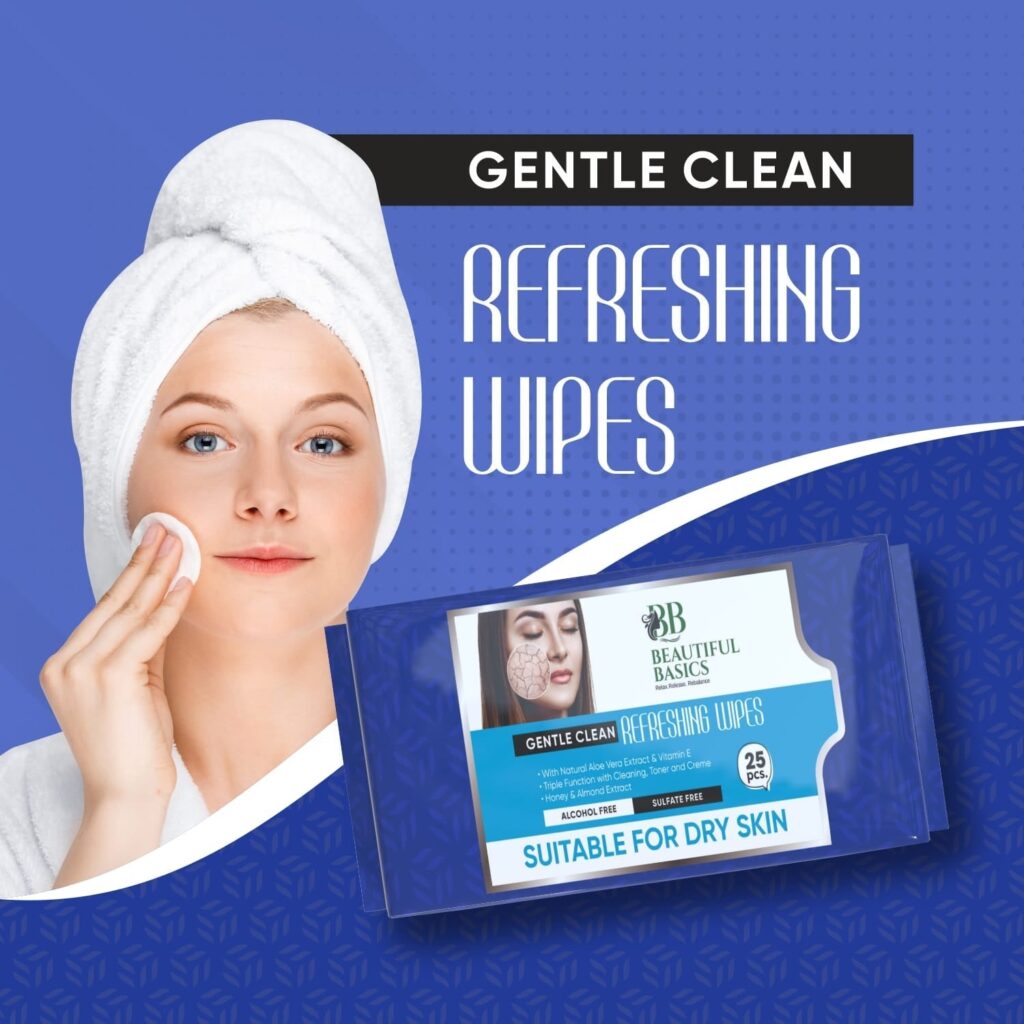 Alcohol-Free Facial Wet Wipes