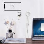 Multi Purpose Square Gel Pads for Holding Mobile & Spiral Cable Protector (1 Pc) - Closeup Embroidery by Nari Haat, I...