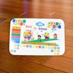 Multifunction Portable Foldable Study Table & Chair (2 Pc Set) - Back View by Nari Haat, Indian ethnic wear, women cl...