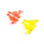 Gun Shape Pencil Top For Kids Office, Small Gun Toy (1 Pc / Mix Colour & Design) - Sleeve Design by Nari Haat, Indian...