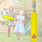 Plastic Cricket Bat Ball Set for Boys and Girls - Neckline Detail by Nari Haat, Indian ethnic wear, women clothing, d...