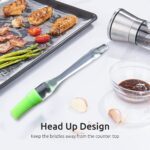 Silicone Flat Pastry Cooking Oil Brush for Grilling, Tandoor and BBQ (2Pc) - Full Detail by Nari Haat, Indian ethnic ...