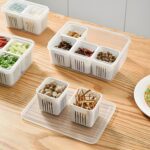 Fridge Storage Box – Freezer & Kitchen Organizer for Vegetables & Food (1 Pc) - Full Detail by Nari Haat, Indian et...