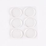 Silicone Shoe Insoles Pads, Mat Silicone Heel Pads (1 Pair) - Back View by Nari Haat, Indian ethnic wear, women cloth...