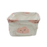 Small Foldable Storage Boxes Cubes Container Organizer Baskets Fabric Drawers Bedroom, Closet, Toys, Thick Cloth Shim...