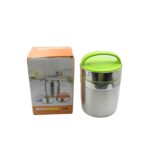 LEAK-PROOF THERMOS FLASK FOR HOT FOOD,  VACUUM INSULATED LUNCH BOX  (1.6 L) - Sleeve Design by Nari Haat, Indian ethn...