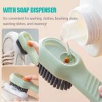 Multifunctional Scrubbing Brush with Liquid / Soap Dispenser, Cleaning Brush with Liquid / Soap Dispenser, Shoe Brush...