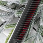 Electric Hair Straightening Comb Portable Straight Beard Comb (1 Pc) - Closeup Embroidery by Nari Haat, Indian ethnic...