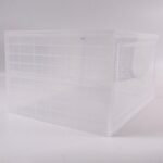 Shoe Storage Box, Shoe Box Clear Plastic Stackable (1 Pc) - Sleeve Design by Nari Haat, Indian ethnic wear, women clo...