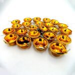 LED Diya Series Light, Fairy Lights for Diwali Decoration (16 Diya) - Back View by Nari Haat, Indian ethnic wear, wom...