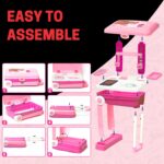 Kitchen Set Kids with Suitcase Role Play Cooking Toy for Girls & Boys (3+) - Neckline Detail by Nari Haat, Indian eth...