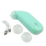 Mini Handheld Vacuum Blackhead Remover – Facial Massage & Spot Lifting (1 Pc) - Neckline Detail by Nari Haat, India...