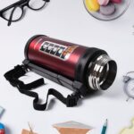 Stainless Steel Thermos Flask Double-Walled Coffee Thermos Flask Leak-proof (1500ML) - Sleeve Design by Nari Haat, In...