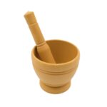 Mortar and Pestle Spice Grinder - Traditional Khalbatta for Kitchen Herb - Sleeve Design by Nari Haat, Indian ethnic ...
