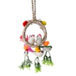 Artificial Bird Nest Wall Hanging Home Decor Showpiece (1 Pc, Mix Color) - Sleeve Design by Nari Haat, Indian ethnic ...