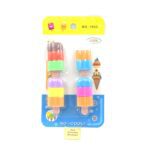 Ice cream Shape Eraser for Girls & Boys 3D Eraser for School B'Day Return Gift Ice Cream Theme Shape Erasers Pencils ...
