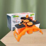 Multipurpose Pickle Jar Set (Multicolour, 4 pcs) - Sleeve Design by Nari Haat, Indian ethnic wear, women clothing, de...