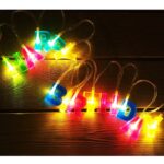 Decoratives 13 LED Letter Battery Operated String Lights - Back View by Nari Haat, Indian ethnic wear, women clothing...