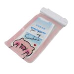 Waterproof Pouch Lock Mobile Cover Underwater Mobile Case All Type Mobile (1 Pc) - Neckline Detail by Nari Haat, Indi...