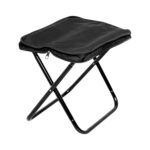 Folding Camping Stool – Collapsible Portable Seat for Travel (1 Pc) - Sleeve Design by Nari Haat, Indian ethnic wea...