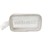 Small Zippered Cosmetic Pouch, Toiletry Bag for Cosmetics (1 Pc) - Back View by Nari Haat, Indian ethnic wear, women ...