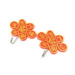 Multipurpose Self-Adhesive hooks (2 Pc Set) - Closeup Embroidery by Nari Haat, Indian ethnic wear, women clothing, de...