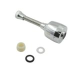 360° Rotating Faucet Sprayer – Water-Saving Aerator for Kitchen & Bathroom (6 Inch) - Neckline Detail by Nari Haat...