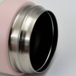 Steel Water Bottle With Glass Lid (350 ML) - Sleeve Design by Nari Haat, Indian ethnic wear, women clothing, designer...