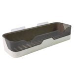Wall Mounted Adhesive Bathroom Shower Caddy / Shelf / Plastic (1 Pc) - Sleeve Design by Nari Haat, Indian ethnic wear...