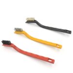 Mini Wire Brush Set - Brass, Nylon, Steel for Cleaning & Rust Removal (3 Pcs Set) - Full Detail by Nari Haat, Indian ...