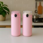 Water Bottle for Kids – Insulated Vacuum Stainless Steel Bottle (300 ML Approx) - Closeup Embroidery by Nari Haat, ...