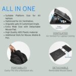 Laptop Stand Portable Foldable Compatible with MacBook Notebook - Sleeve Design by Nari Haat, Indian ethnic wear, wom...