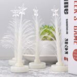 Tree LED Candlelight Colourful Candle Decoration LED Light Night, Diwali (1 Pc) - Fabric Detail by Nari Haat, Indian ...