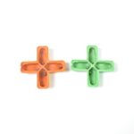 Magic Toys Magic Cross Magic Tricks Puzzle (1 Pc / Mix Color & Design) - Sleeve Design by Nari Haat, Indian ethnic we...