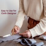 Sharp Stainless Steel Tailoring Scissors for Professionals (9.5 Inch) - Closeup Embroidery by Nari Haat, Indian ethni...