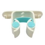 Multifunctional Holder With 4 Screw Wall Mounted Broom Organizer Cleaning Tools Holder Hanger, Hanging Hook for Bathr...