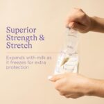 Breastmilk Storage Bags, Double Zipper Seal (60 Pcs Set) - Fabric Detail by Nari Haat, Indian ethnic wear, women clot...