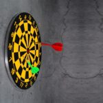 Small Dart Board with 2 Darts – Sports & Indoor Game for Kids - Front View by Nari Haat, Indian ethnic wear, women ...