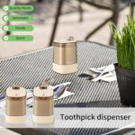 Toothpick Holder Dispensers,  for Home Living room Kitchen Restaurant (1 Pc) - Full Detail by Nari Haat, Indian ethni...