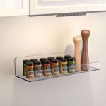 Acrylic Shelves, Clear Shelves Wall Mounted (38×11 Cm / 1 pc / With 2 Screw) - Closeup Embroidery by Nari Haat, Indi...