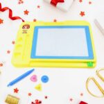 Children’s Magic Slate Doodle Pad Erasable Drawing & Writing Board (1 Pc) - Neckline Detail by Nari Haat, Indian et...