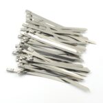 Stainless Steel Cable Ties for Solar & Home Use (100 Pc, 4.6x100mm) - Full Detail by Nari Haat, Indian ethnic wear, w...