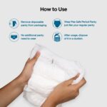 Women's Emergency Kit, Travel Kit- Includes Seamless Underwear, Pantyliner, Feminine Hygiene Sachet First Period Kit ...