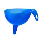 Plastic Funnel for Pouring Oil Sauce Water Juice Cooking Small Food Grains  1 Pc - Back View by Nari Haat, Indian eth...